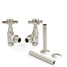 BAY-2-AG-PS-SN - Bayou Crosshead Rad Valves and Pipe Sleeve Kit - Brushed Satin Nickel BAY-2-AG-PS-SN - Bayou Crosshead Rad Valves and Pipe Sleeve Kit - Brushed Satin Nickel